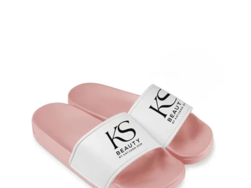 Badeschlappen mit KS-Beauty Logo