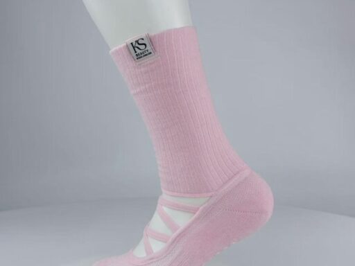 Ballerina Grip Socks (Rosa) – Bild 2