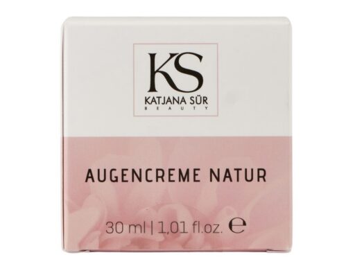Augencreme natur mit Verpackung