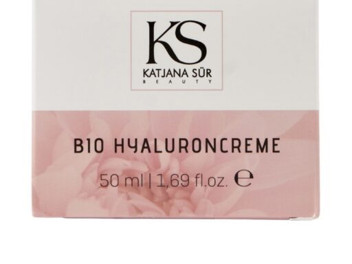 Organic Hyaluronic Acid Cream with Packaging