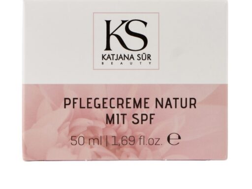 Organic Moisturizing Cream with SPF, with Packaging